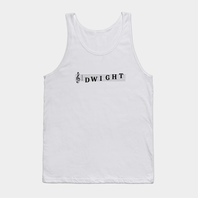Name Dwight Tank Top by gulden